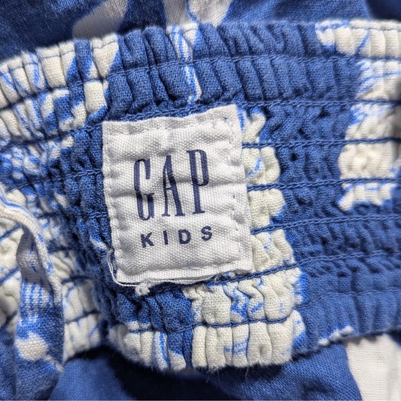 GAP Kids Blue Floral Babydoll Dress | Size L (10–11) - Picture 7 of 7